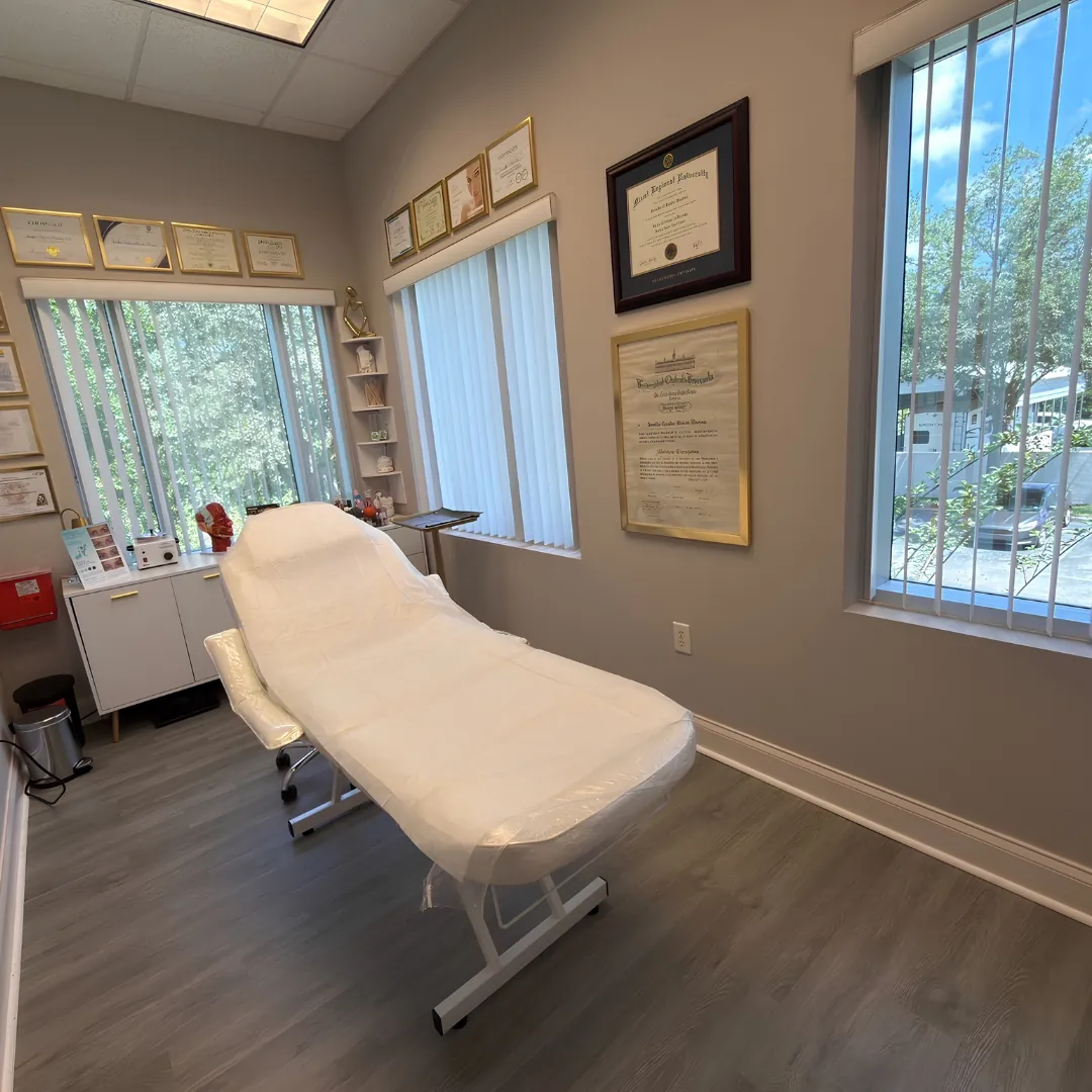 Clean and safe injectables room at VeneHealth Orlando